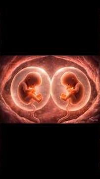 How Twins Are Formed | Identical vs Fraternal Twins Explained (3D Animation)