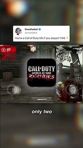 The RARE Call of Duty ZOMBIES game 🤯 #callofduty #nostalgia