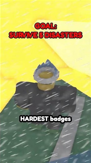 I Survived 5 DISASTERS AT ONCE For This Badge