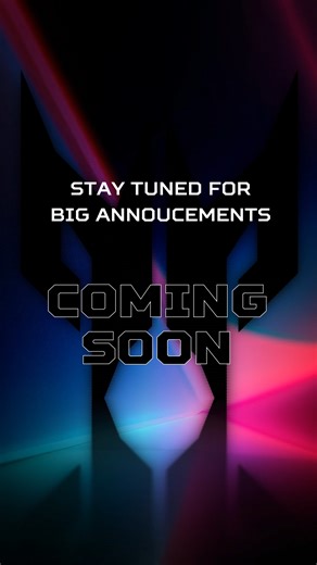 Don’t blink. Don’t tab out. Keep refreshing that feed. The future of Predator Gaming drops soon. | Predator Gaming
