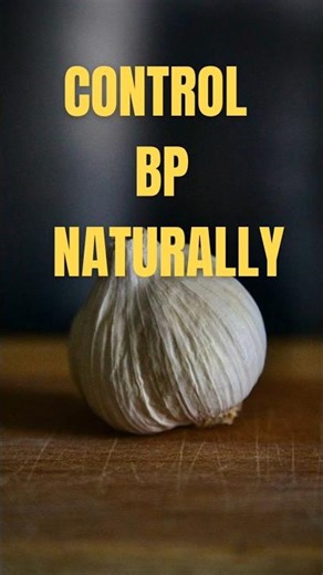 Garlic for Blood Pressure | Natural Support for Heart Health #shorts #garlic