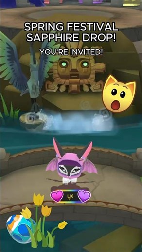 SAPPHIRE DROP ANNOUNCEMENT! 🎉#AnimalJam
