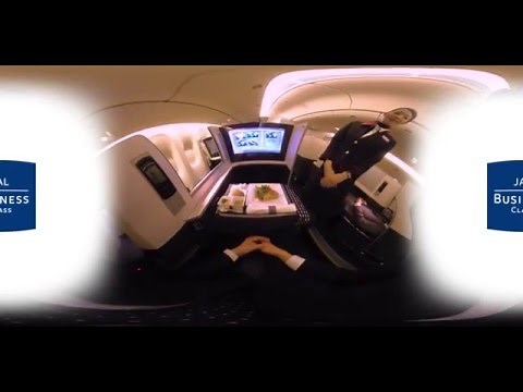 360度動画でJAL SKY SUITEの魅力に迫る Vol.3 ～ビジネスクラス編～