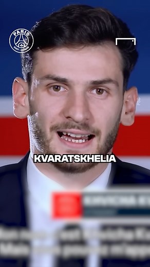 GOAL on Instagram: "Khvicha Kvaratskhelia explains how to say his full name properly 🇬🇪 @psg #football #soccer #psg #ligue1"