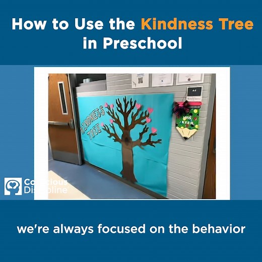 In this clip, you'll hear from Certified Instructors Kim Jackson and Polly Beebe about how to create and use a Kindness Tree in a preschool classroom. Learn more:https://consciousdiscipline.com/memberships/free-resources/shubert/hallway/kindness-tree/ | Conscious Discipline®