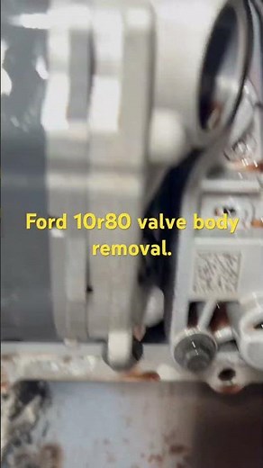 How to remove ford 10r80 transmission valve body! (Easy)