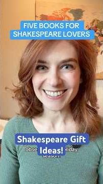FIVE BOOKS for the Shakespeare lover in your life / to add to your own wishlist! #shakespearegifts