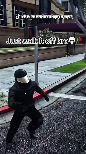 He almost walked it off too 😭😂🕺