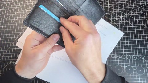 Long Leather Wallet PDF Pattern | 12 Card Slots, 2 Cash Compartments (digital Download) - Etsy