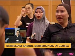 Cerita Sebalik Berita: Bersenam sambil berseronok di GOIFEX