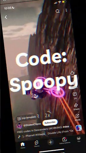 Free descenders codes working