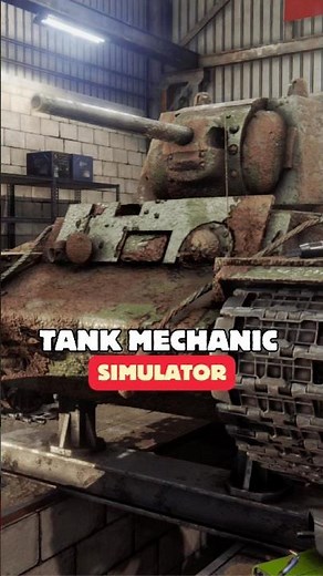 🪖 This single-player game where you restore World War II tanks!