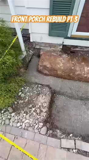 Front Porch Rebuild #diy #construction #frontporch | Qantitum