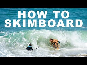 How To Skimboard w/ World Champion Austin Keen - One Step Drop