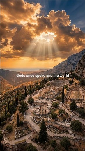 Delphi Sanctuary: Greece’s mystical oracle that shaped ancient destiny #AncientGreece #HistoryShorts