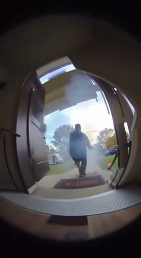 Throws it → bounces once, then POP! shower of biodegradable confetti + smoke puff