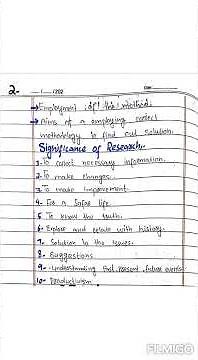 introduction to research methodology /notes /lectures 01