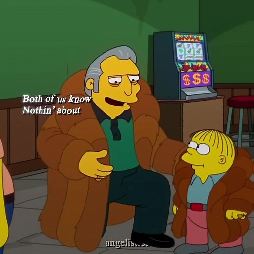 Goofy Moments with Fat Tony in The Simpsons