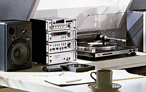 Aiwa's 1970s mini stereo in a suitcase