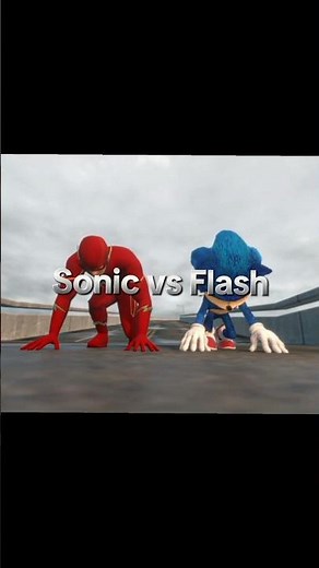 Sonic vs Flash fan-made Animation 🔥 Out Now on YouTube! #sonic #flash #animation #blender