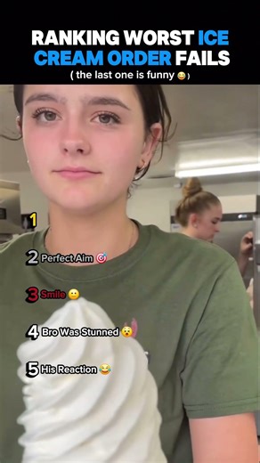Ranking The Worst Ice Cream Order Fails 🍦
