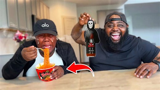 I GAVE MY WIFE THE WORLDS HOTTEST NOODLES AND PUT THE WORLDS HOTTEST HOT SAUCE ON THEM *SHE CRIED*