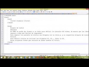 Crear y guardar página web en Notepad++