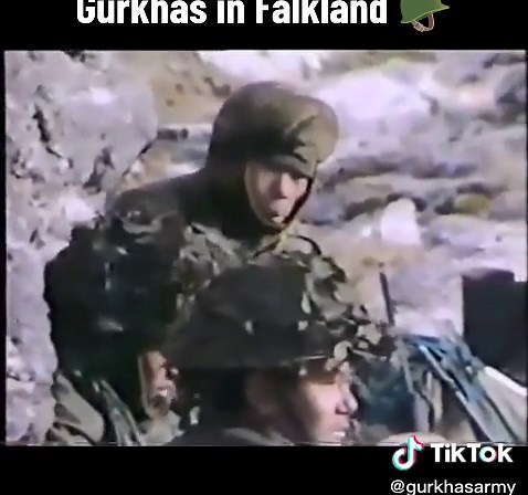 Gurkhas in Falkland 🪖war 1982. #Gurkha #britisharmy #falklands #war #army #military #🪖 #Nepali #foryou