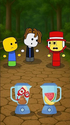 99 night forest roblox making smooties for bacon #robloxanimation #roblox #animation