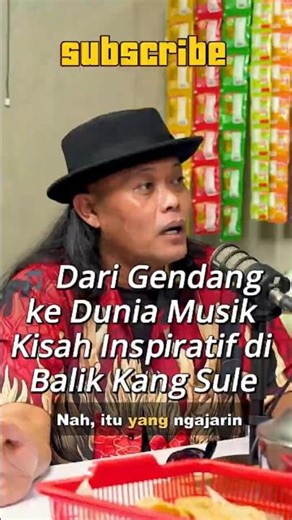 🎵🎵 Dari Gendang ke Dunia Musik Kisah Inspiratif di Balik Kang Sule