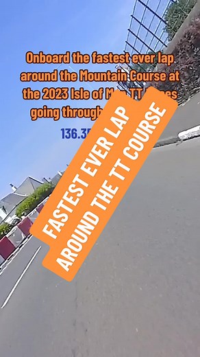 2023 Isle of Man TT Fastest Lap Onboard with Peter Hickman