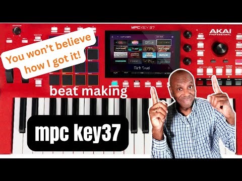 My First R&B Beat on the MPC Key 37 (Gifted by a Friend 🎹✨)