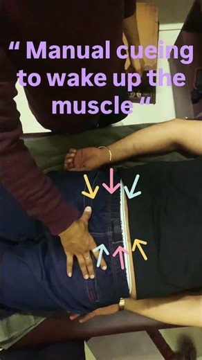 “Hamstring + Glute Activation Drill (Prone) | Physio Exercise #Shorts”