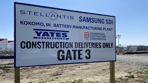 Samsung partnership brings Indiana's first EV battery plant to Kokomo
