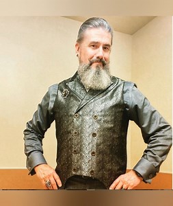 Watch COOFANDY Men's Gothic Steampunk Vest on Amazon Live