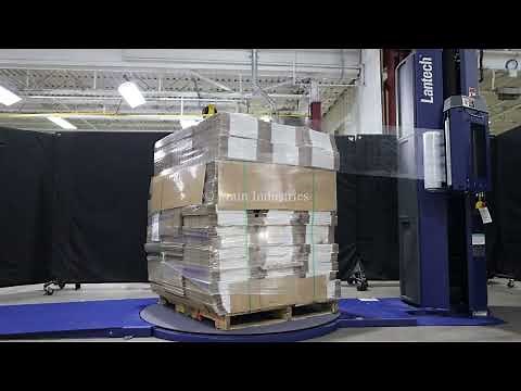 Lantech Q300 Stretch Wrapper Demonstration