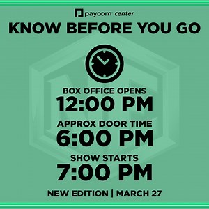 📌Here is everything you need to KNOW BEFORE YOU GO to New Edition tonight! | Paycom Center
