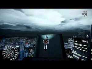 GTA4 自作マップでバイクトライアル！！
