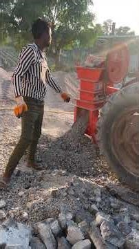 Stone crusher machine #mahaveeragro #farmequipment