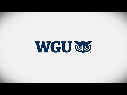 WGU is a university built for students.