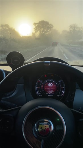 The sounds this car makes 🤤 #abarth #abarth595 #cartok #carenthusiasts #exhaustsound