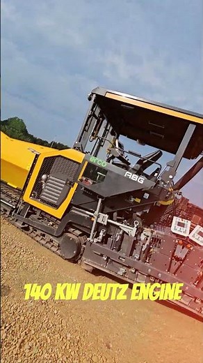 Discover the Ammann ABG 6820 – advanced asphalt paver for perfect results! 🚧