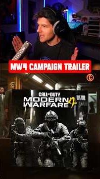 Modern Warfare 4's CAMPAIGN TRAILER is here...