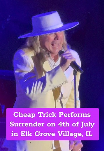 Cheap Trick's Surrender Performance in Elk Grove Village