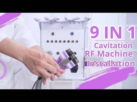 9 in 1 Cavitation Machine | Ultrasonic Cavitation Machine | Cavitation RF Machine | 76D1MAXSB