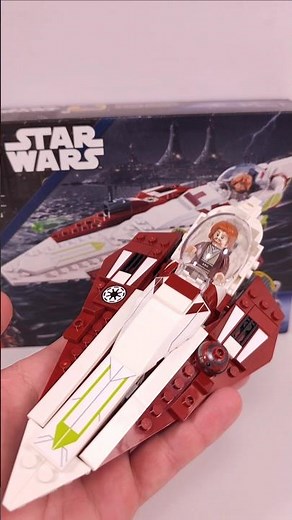LEGO Star Wars Delta 7 Jedi Starfighter MOC (75333)[145 pcs] Alternate Build #shorts TBB
