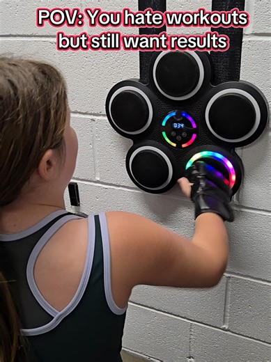 This smart Bluetooth music boxing machine turns workouts into fun ⚡ Punch to the beat, improve reaction time, burn calories, and relieve stress. Perfect for adults & kids, home workouts, boxing training, and cardio. Easy wall mount, LED lights, and music sync make fitness addictive 🥊🔥 #newyearnewme #boxing #tiktokshop #workoutathome #funfitness