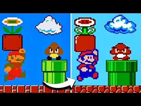 Super Mario Bros.1 Enhanced Edition [NES Rom Hack]