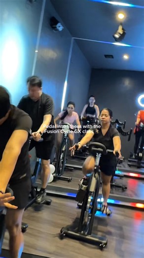 Crank up your cardio and power through every pedal! The Fusion Cycle class delivers heart-pumping intervals, full-body strength, and music that just keeps you going 🚴 Ready for the ride? Sign up for your exclusive membership now and take your fitness to the next level! | Surge Lifestyle Estancia