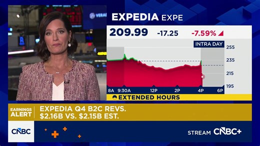 Expedia posts EPS, revenue beats in Q4 earnings report
